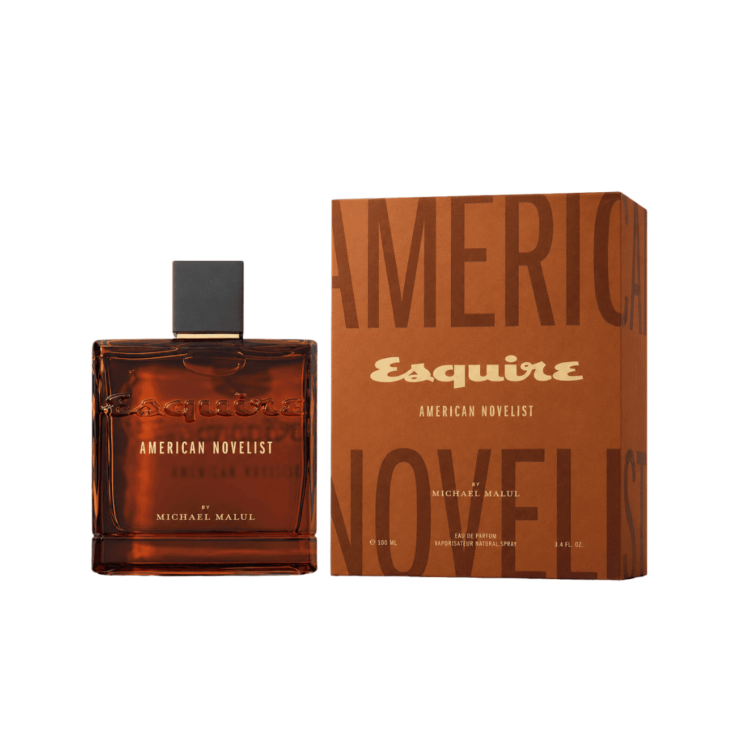 Michael Malul American Novelist Esquire 3.4 oz Eau de Parfum bottle with retail box
