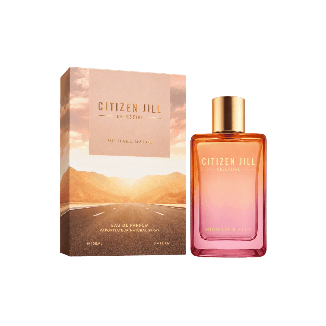 Michael Malul Citizen Jill Celestial 3.4 oz Eau de Parfum bottle with retail box