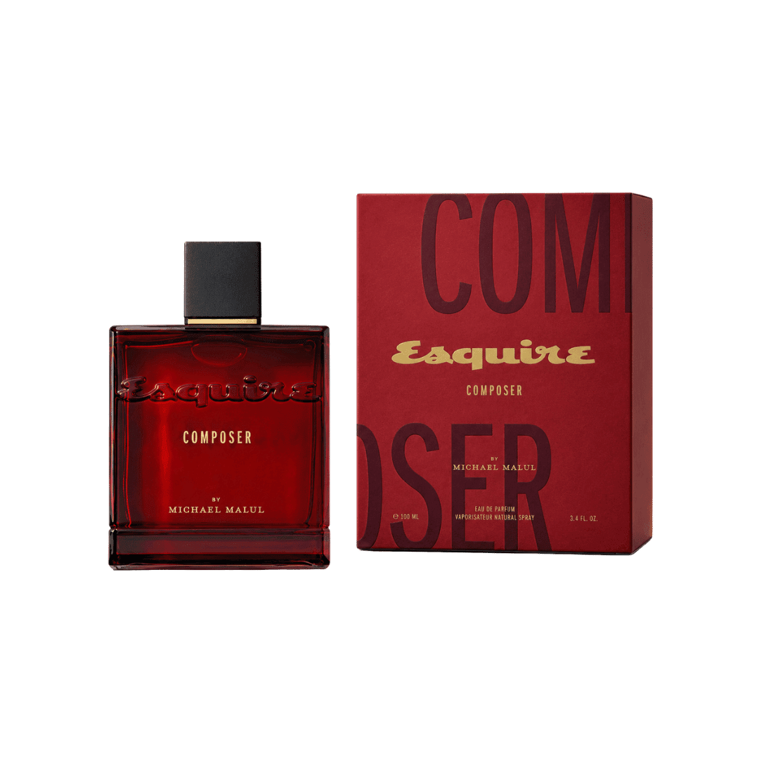 Michael Malul Esquire Composer 3.4 oz Eau de Parfum bottle with retail box