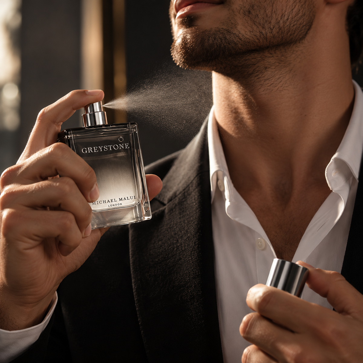 Michael Malul Greystone Eau de Parfum for Men 3.4 Ounce
