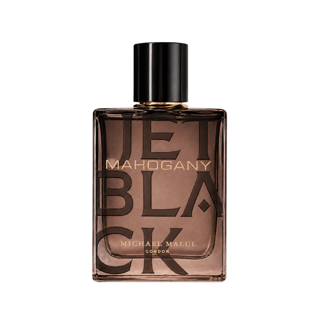 Michael Malul Jet Black Mahogany Eau de Parfum for Men 3.4 Ounce