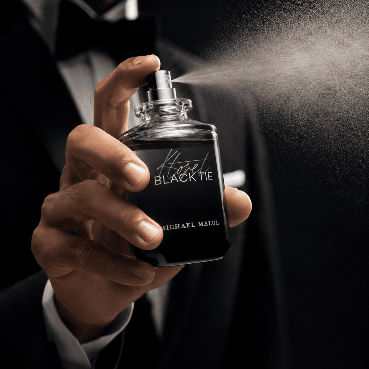 Michael Malul Ktoret 511 Black Tie Eau de Parfum for Men 3.4 Ounce