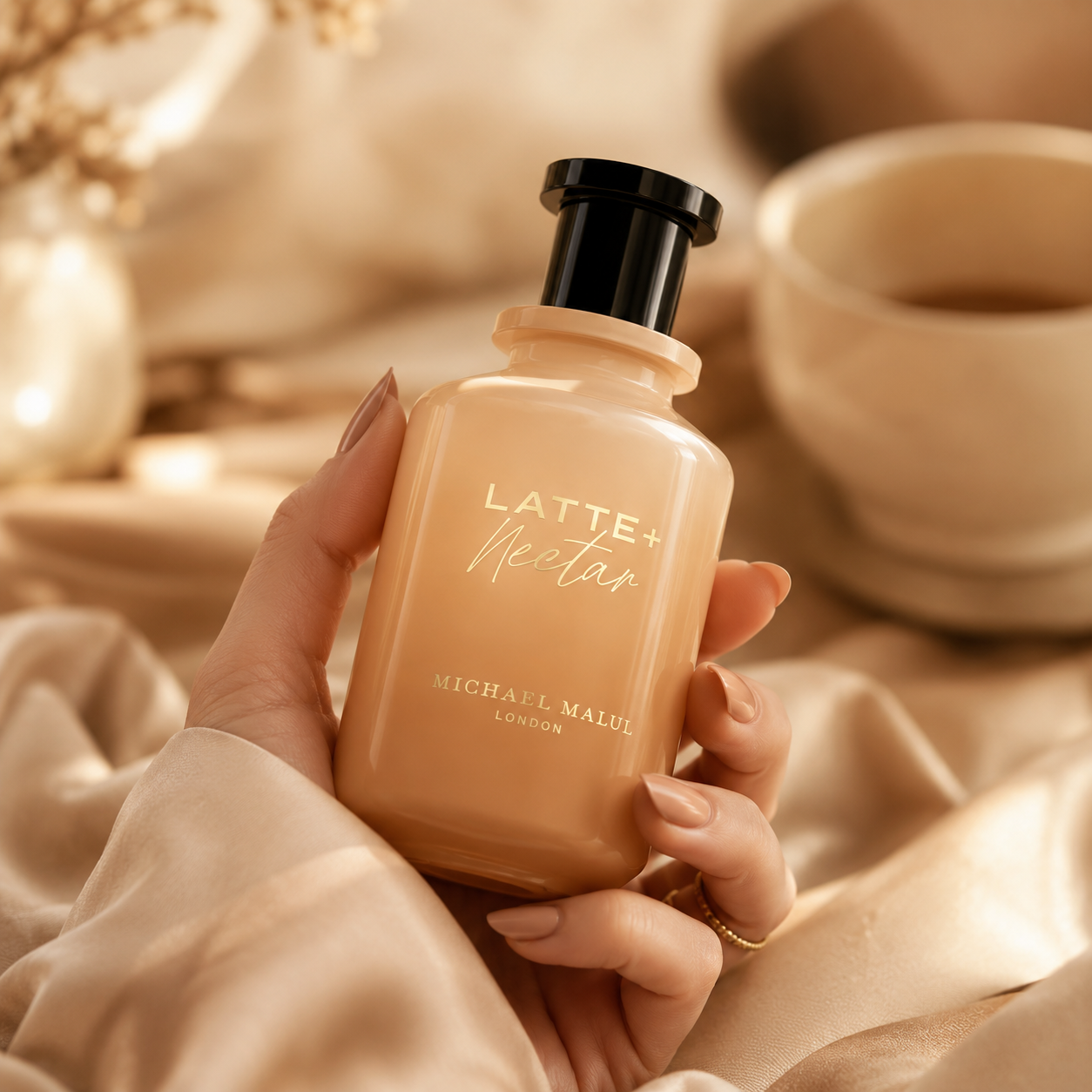 Michael Malul Latte+Nectar Eau de Parfum for Women 3.4 Ounce