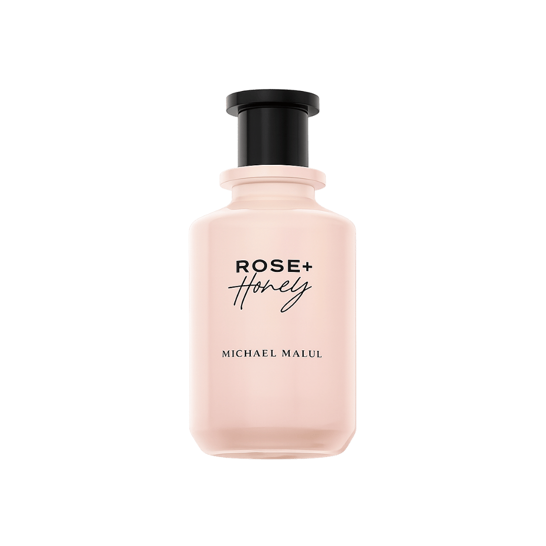 Michael Malul Rose + Honey Eau de Parfum for Women 3.4 Ounce