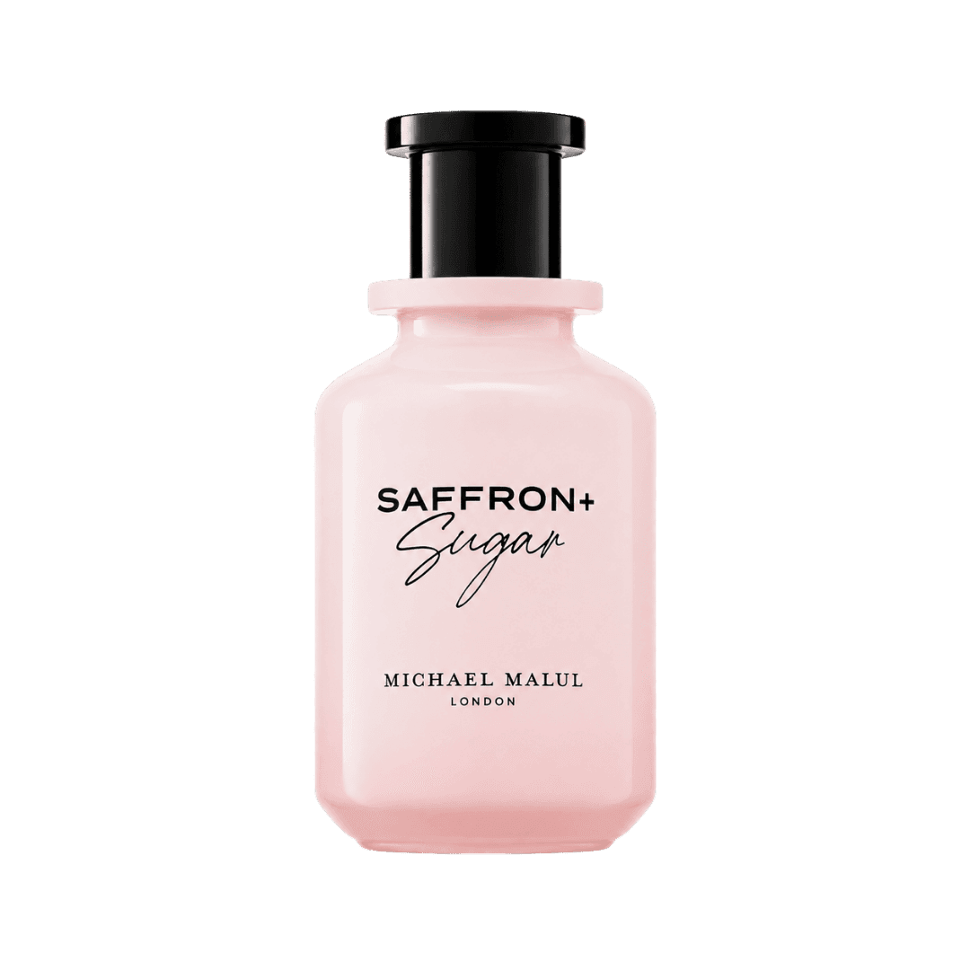 Michael Malul Saffron+Sugar Eau de Parfum 3.4 oz women's fragrance bottle