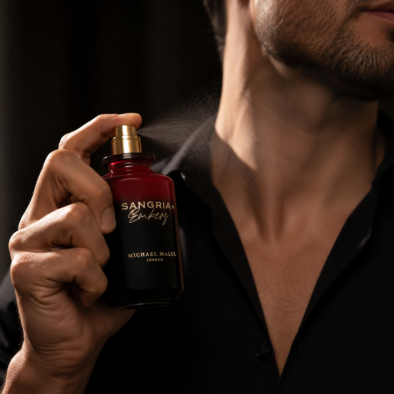 Michael Malul Sangria+Embers Eau de Parfum for Men 3.4 Ounce