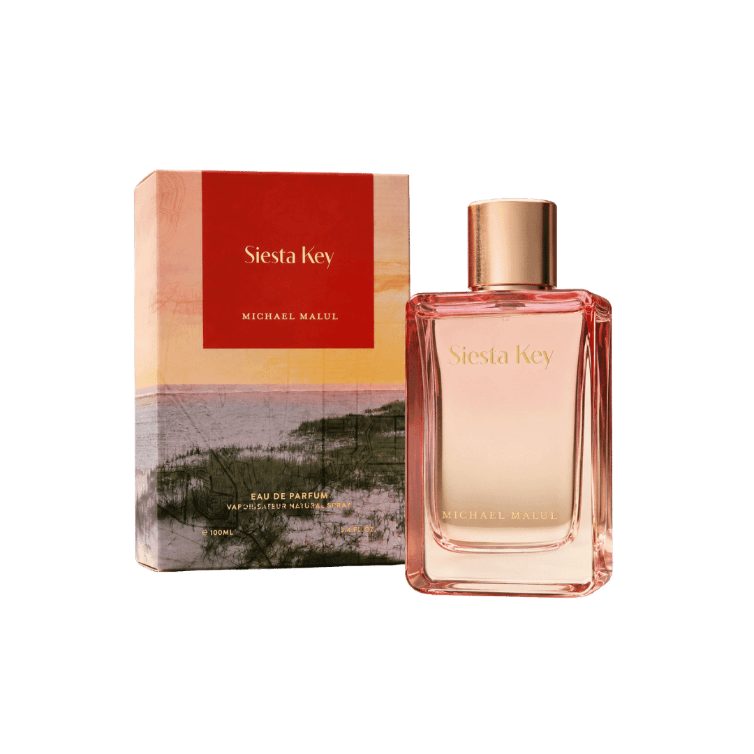 Michael Malul Siesta Key 3.4 oz Eau de Parfum bottle with retail box