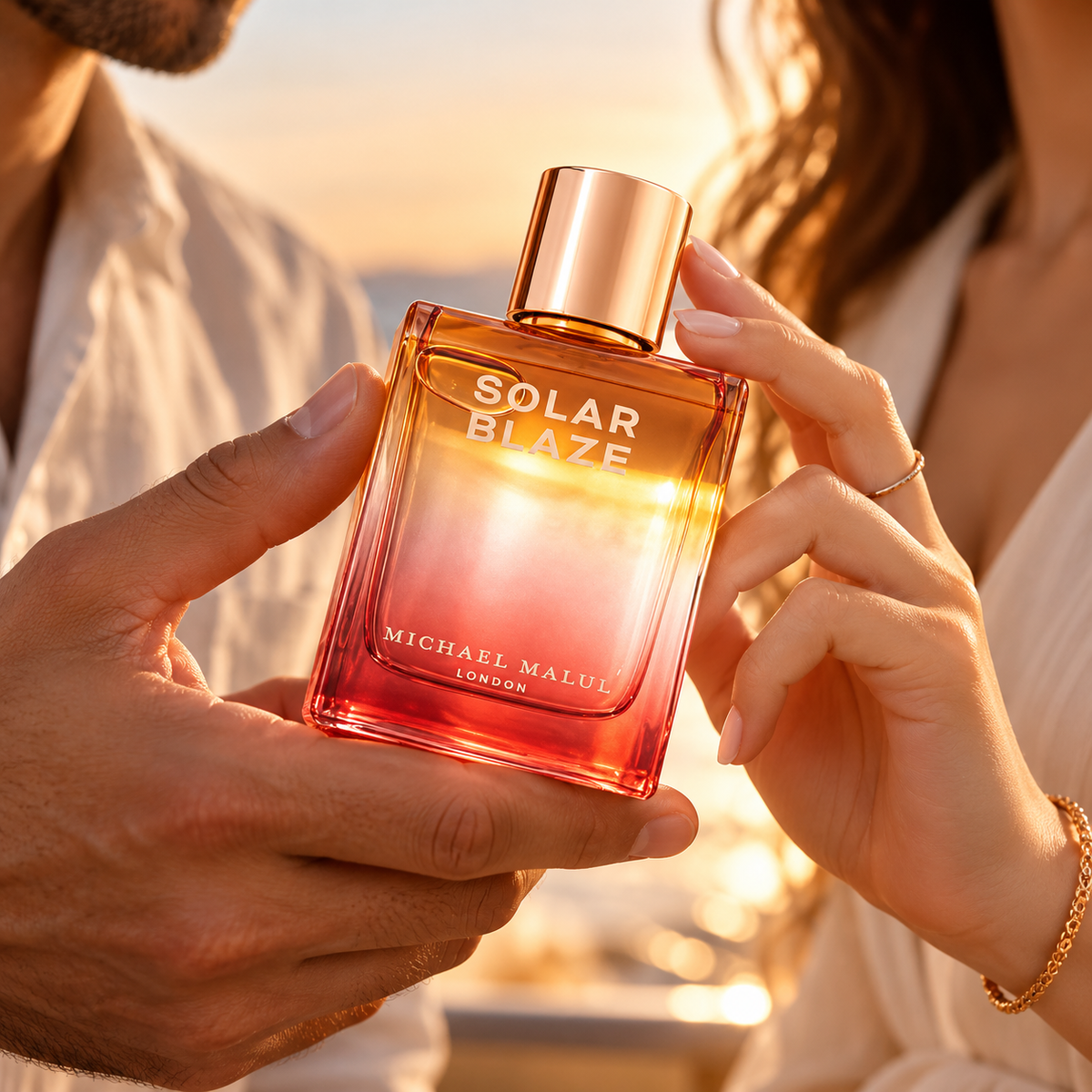 Michael Malul Solar Blaze Eau de Parfum for Unisex 3.4 Ounce