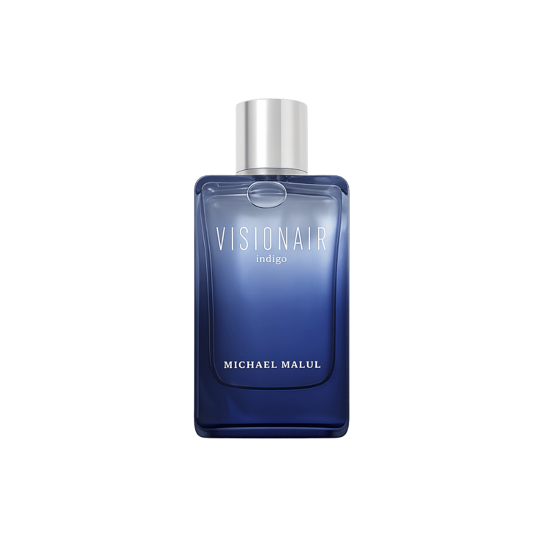 Michael Malul Visionair Indigo Eau de Parfum for Men 3.4 Ounce