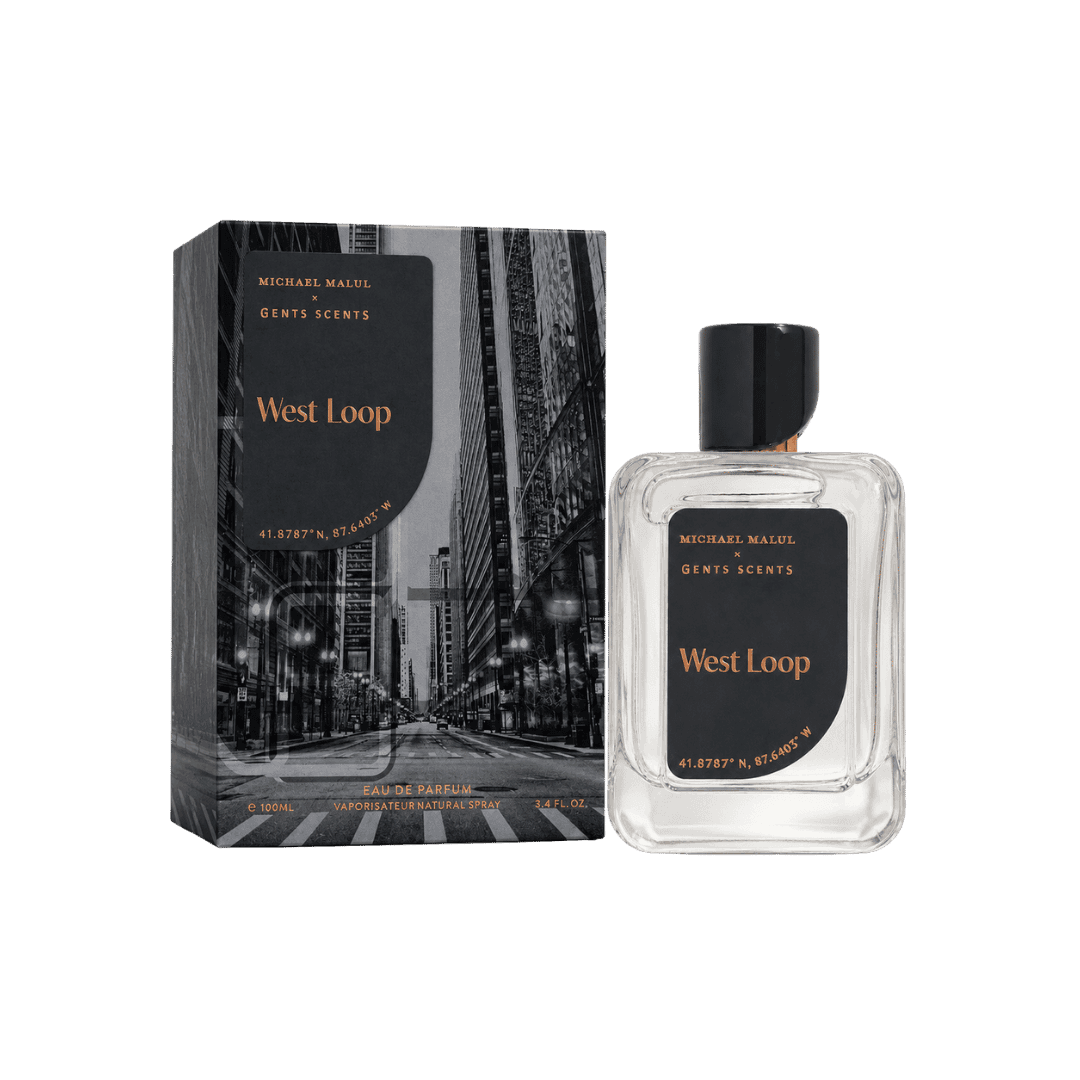 Michael Malul West Loop 3.4 oz Eau de Parfum bottle with retail box