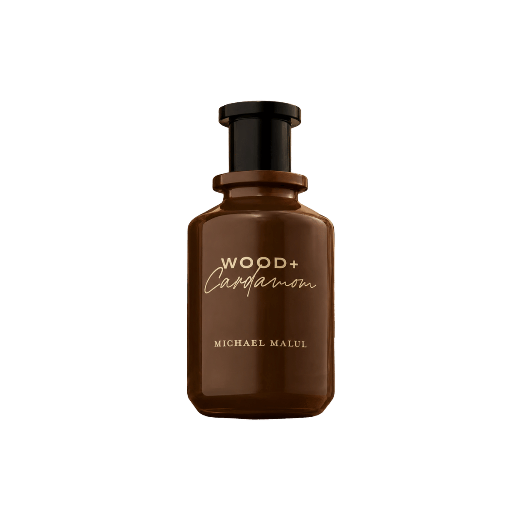 Michael Malul Wood + Cardamom Eau de Parfum for Men 3.4 Ounce