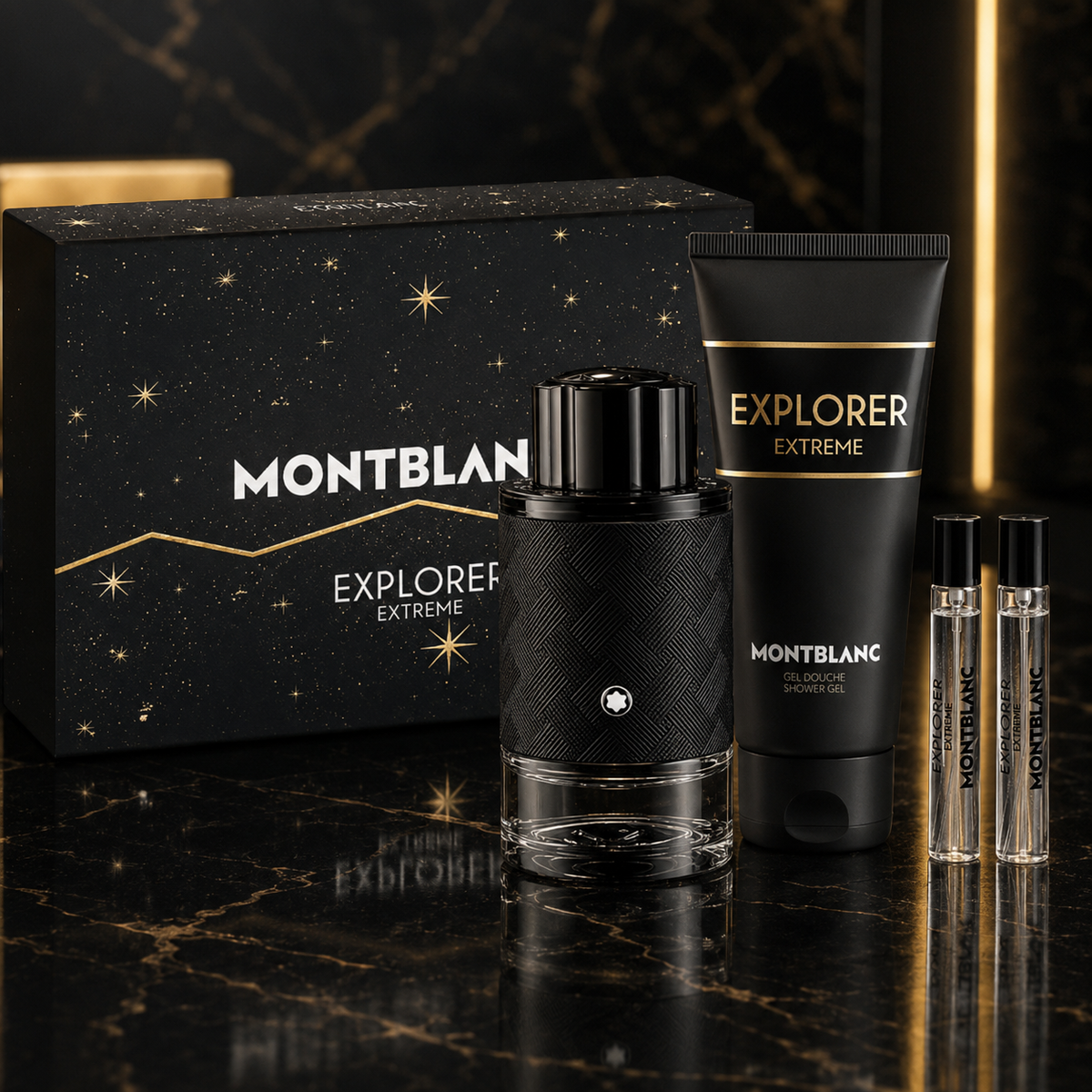 Mont Blanc Explorer Extreme 4-Piece Gift Set for Men