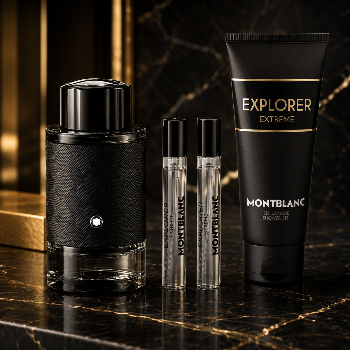 Mont Blanc Explorer Extreme 4-Piece Gift Set for Men