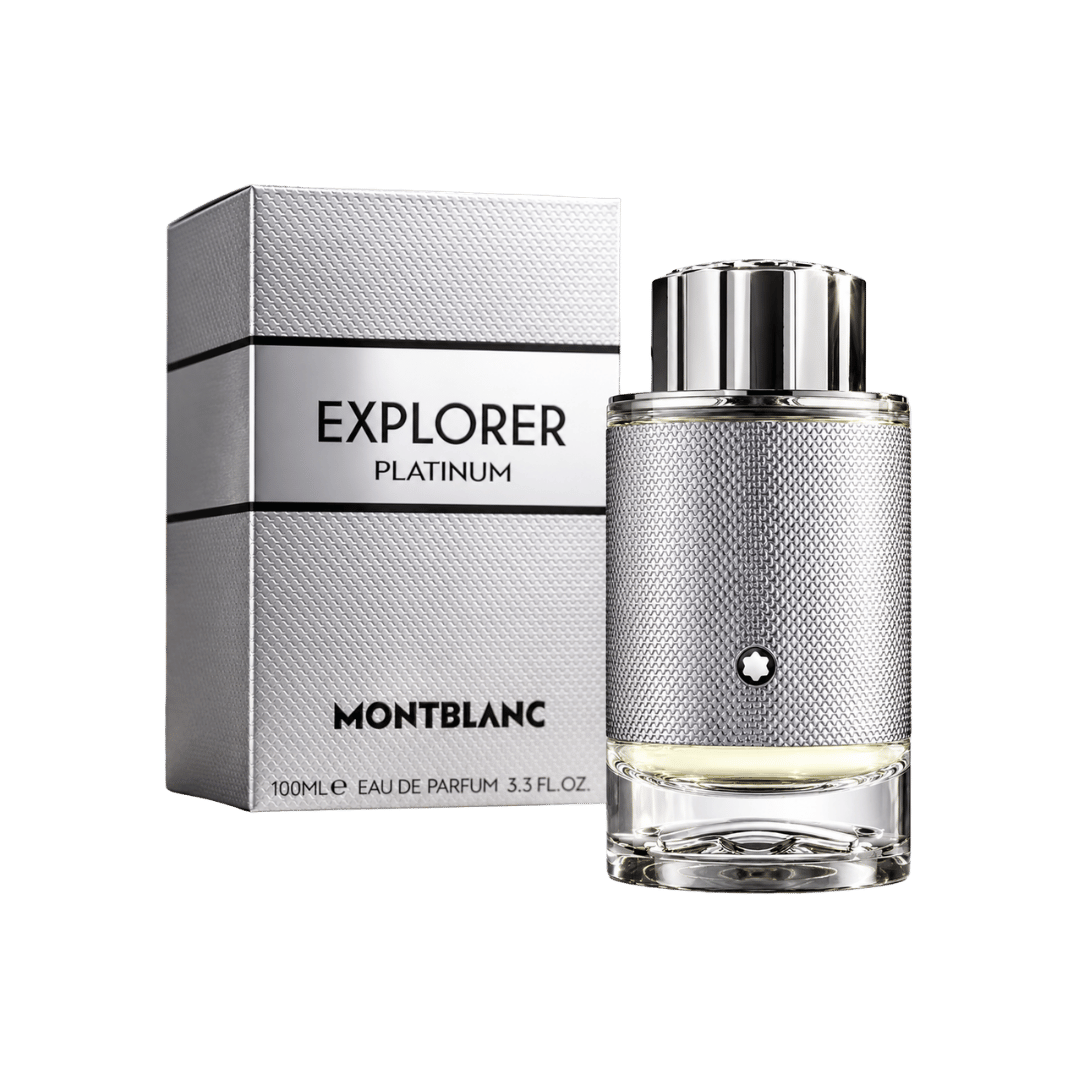 Mont Blanc Explorer Platinum Eau de Parfum for Men 3.3 Ounce