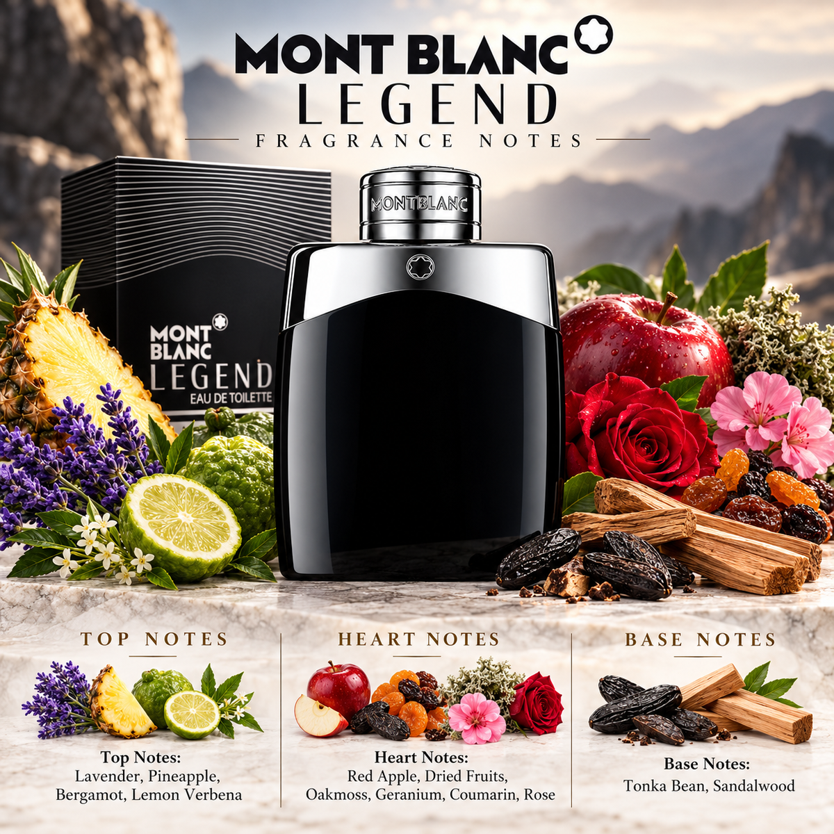 Mont Blanc Legend Eau de Toilette for Men, image 5