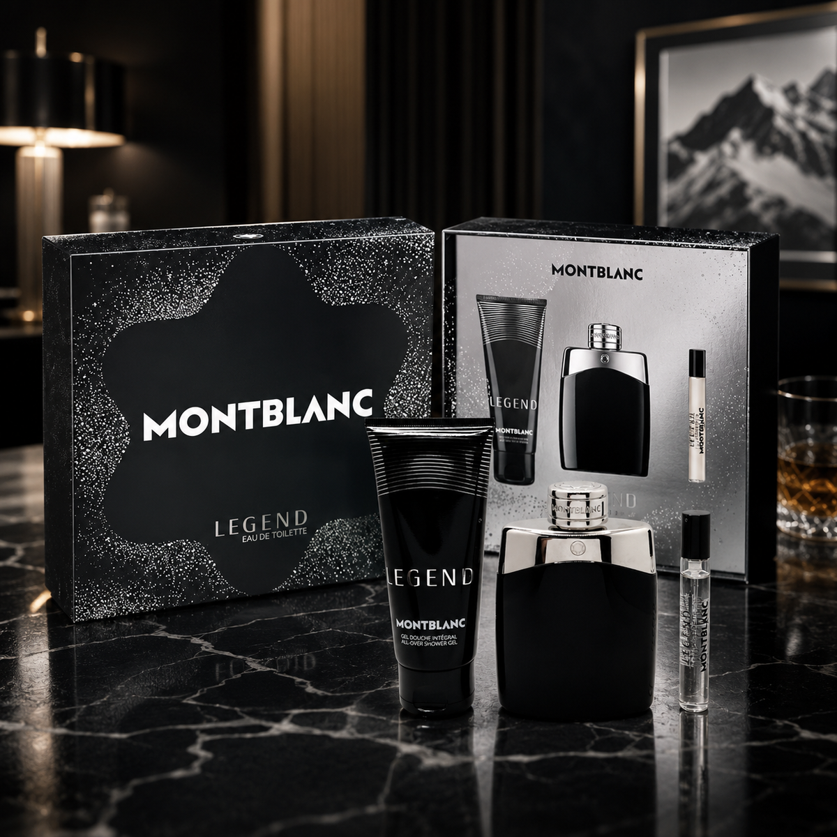 Mont Blanc Legend 3-Piece Gift Set for Men