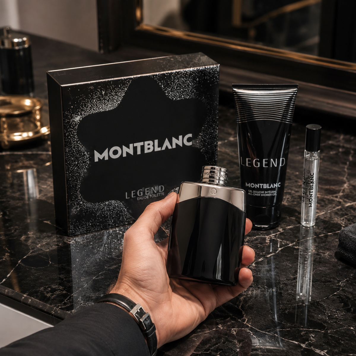 Mont Blanc Legend 3-Piece Gift Set for Men