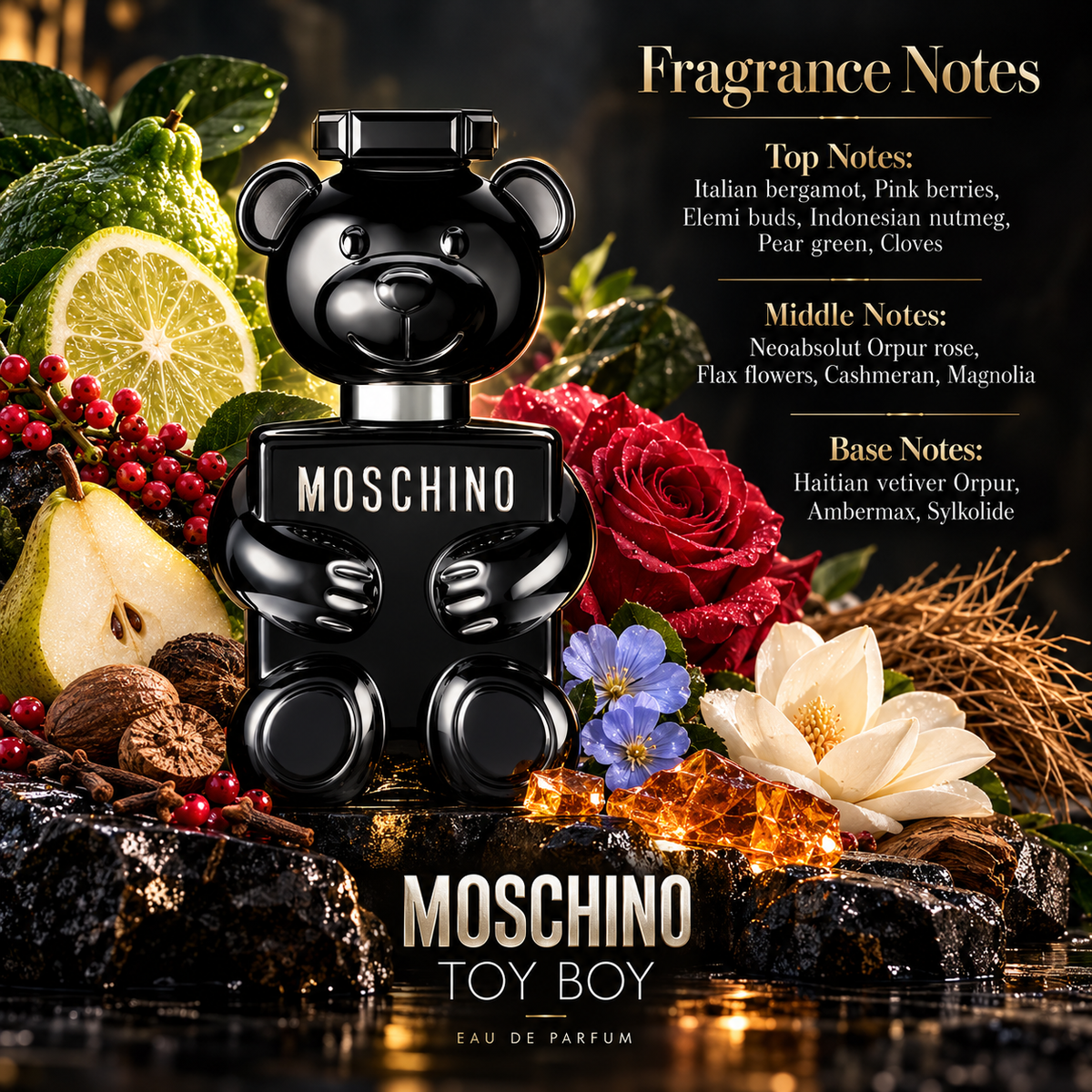 Moschino Toy Boy Eau de Parfum for Men, image 5