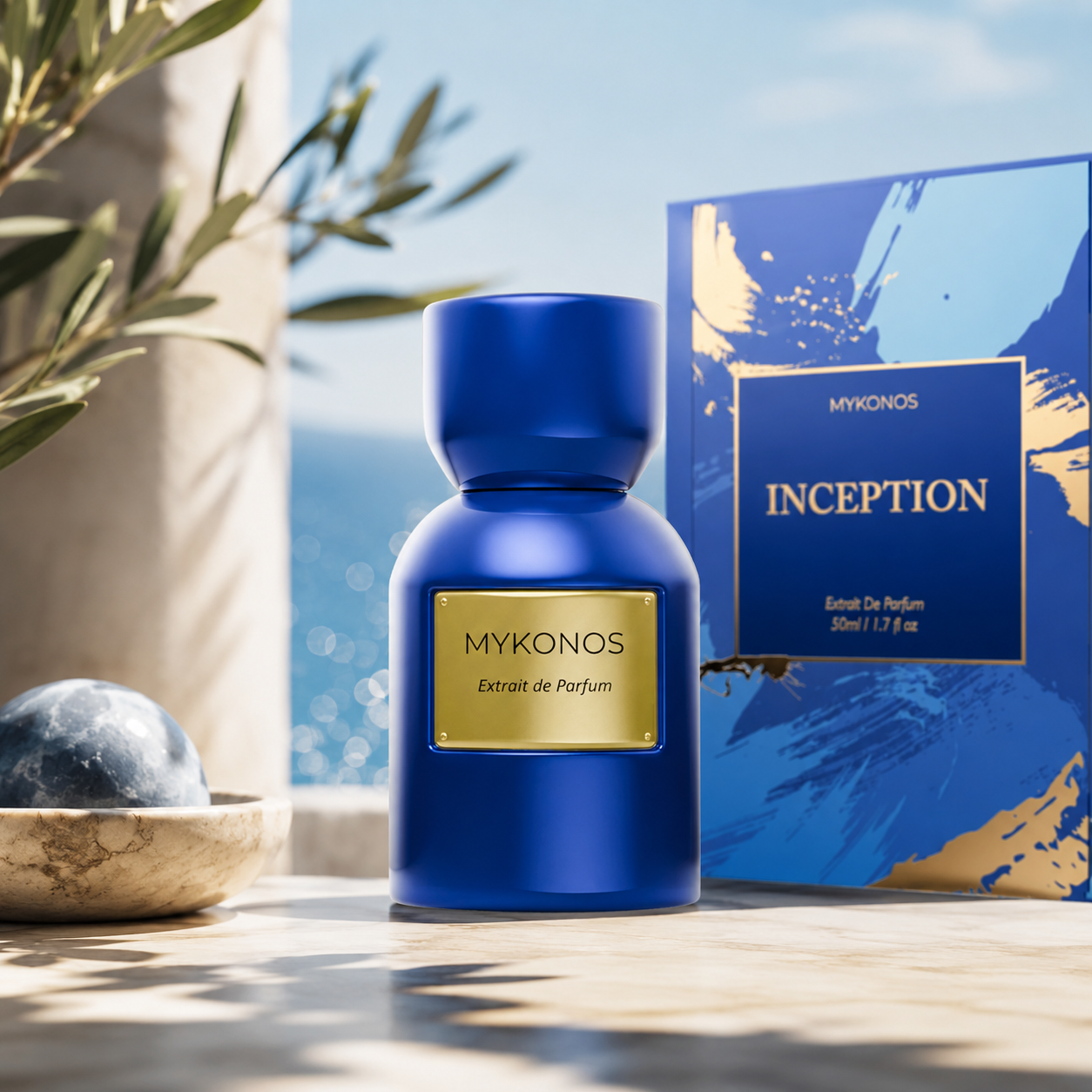 Mykonos Inception Extrait de Parfum for Unisex 1.7 Ounce