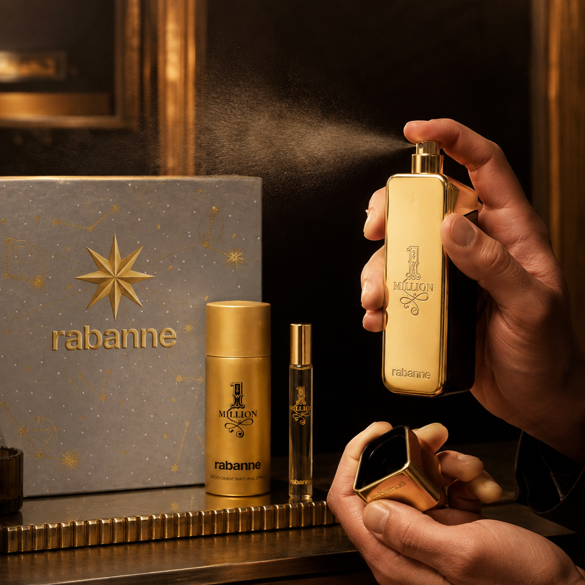 Paco Rabanne 1 Million 3-Piece Gift Set for Men