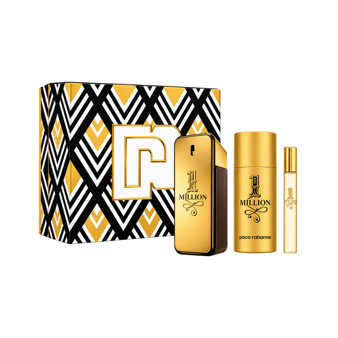 Paco Rabanne 1 Million Elixir 3-Piece Gift Set for Men (150ml Deodorant Edition)