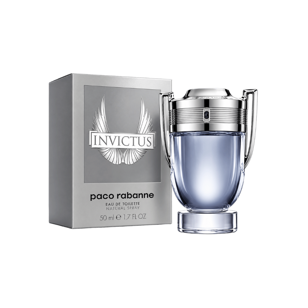 Paco Rabanne Invictus Eau de Toilette for Men 1.7 Ounce