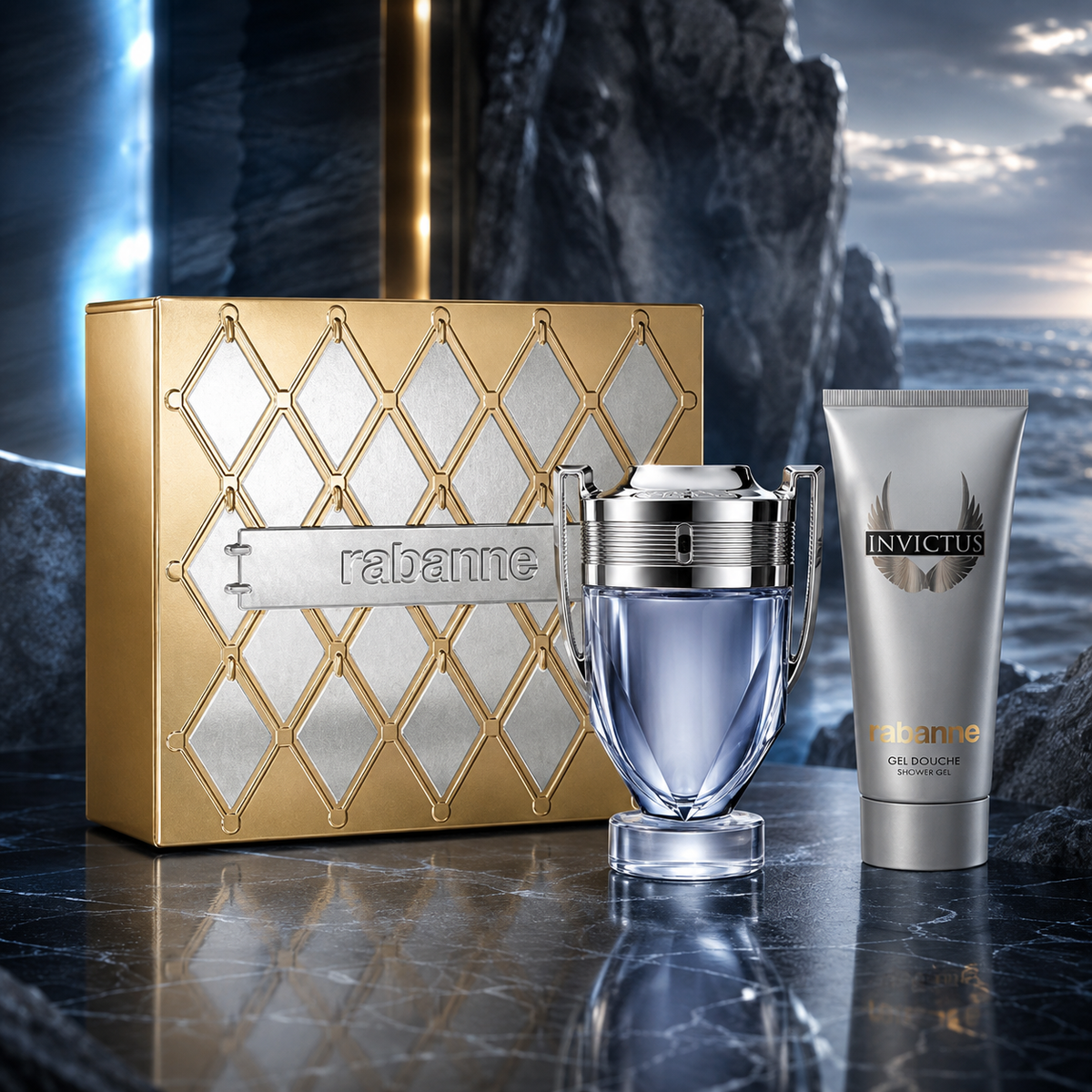 Paco Rabanne Invictus 2-Piece Gift Set for Men