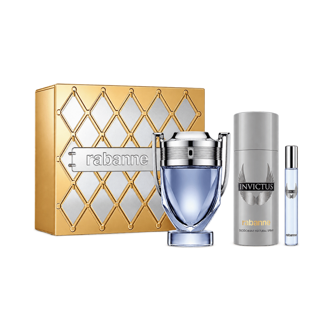 Paco Rabanne Invictus 3-Piece Gift Set for Men
