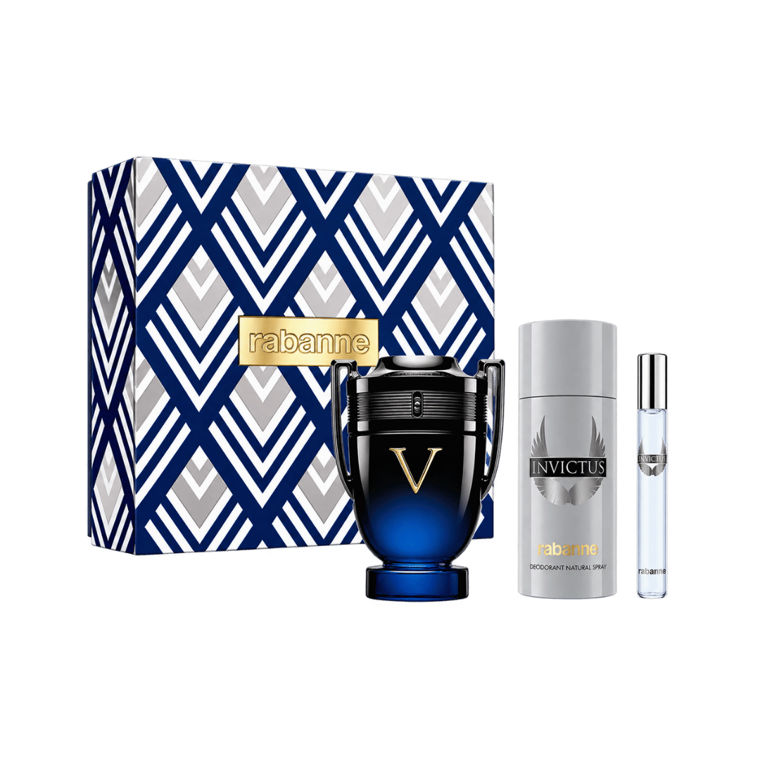 Paco Rabanne Invictus Victory Elixir 3-Piece Gift Set for Men