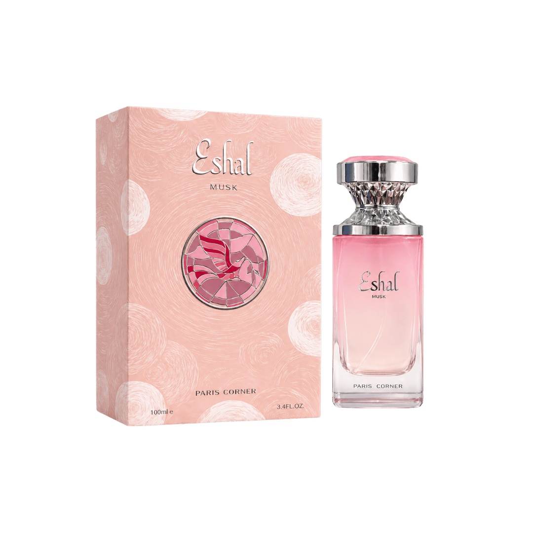 Paris Corner Eshal Musk Eau De Parfum Spray for Women, 3.4 Ounce