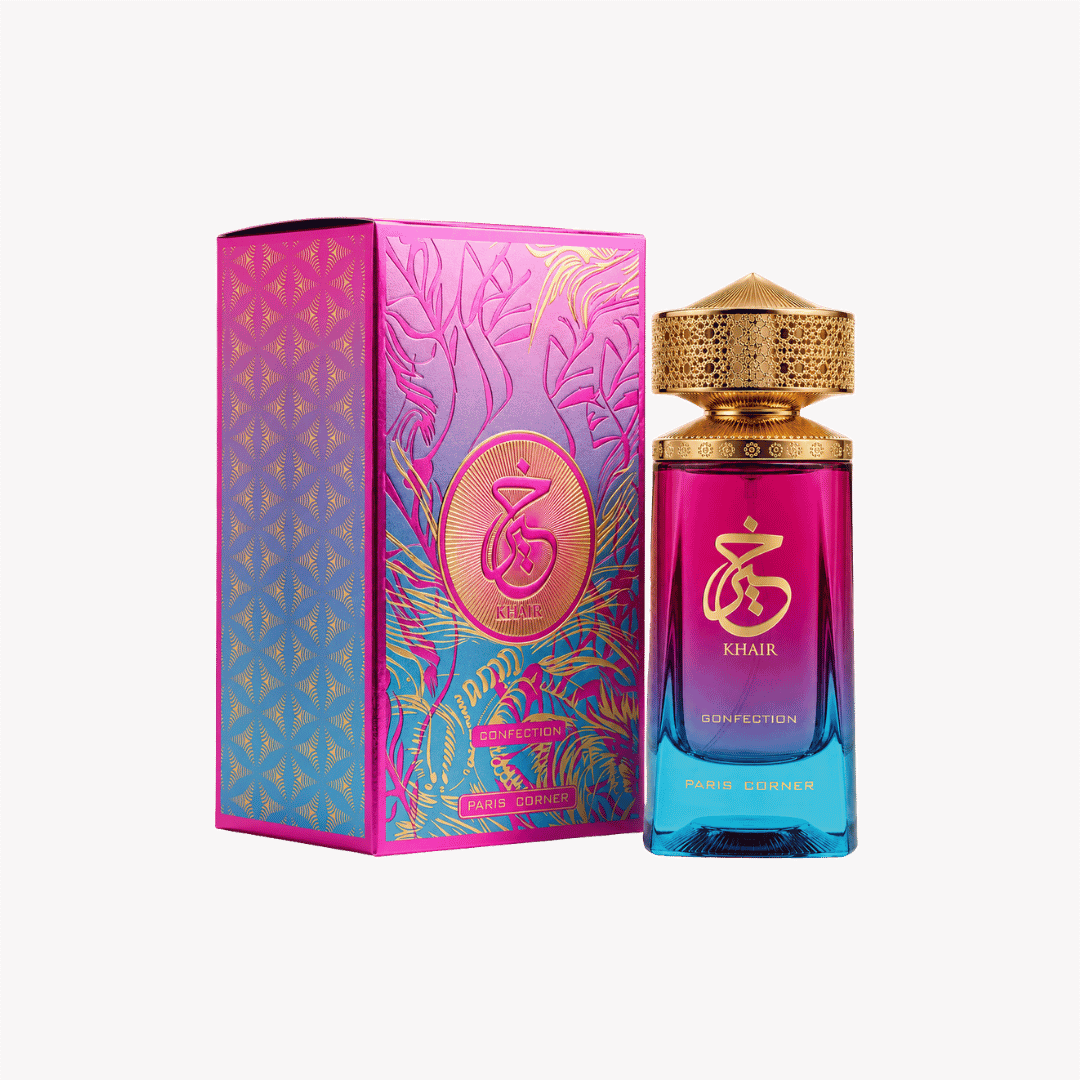 Paris Corner Khair Confection Eau De Parfum Spray for Unisex, 3.4 Ounce