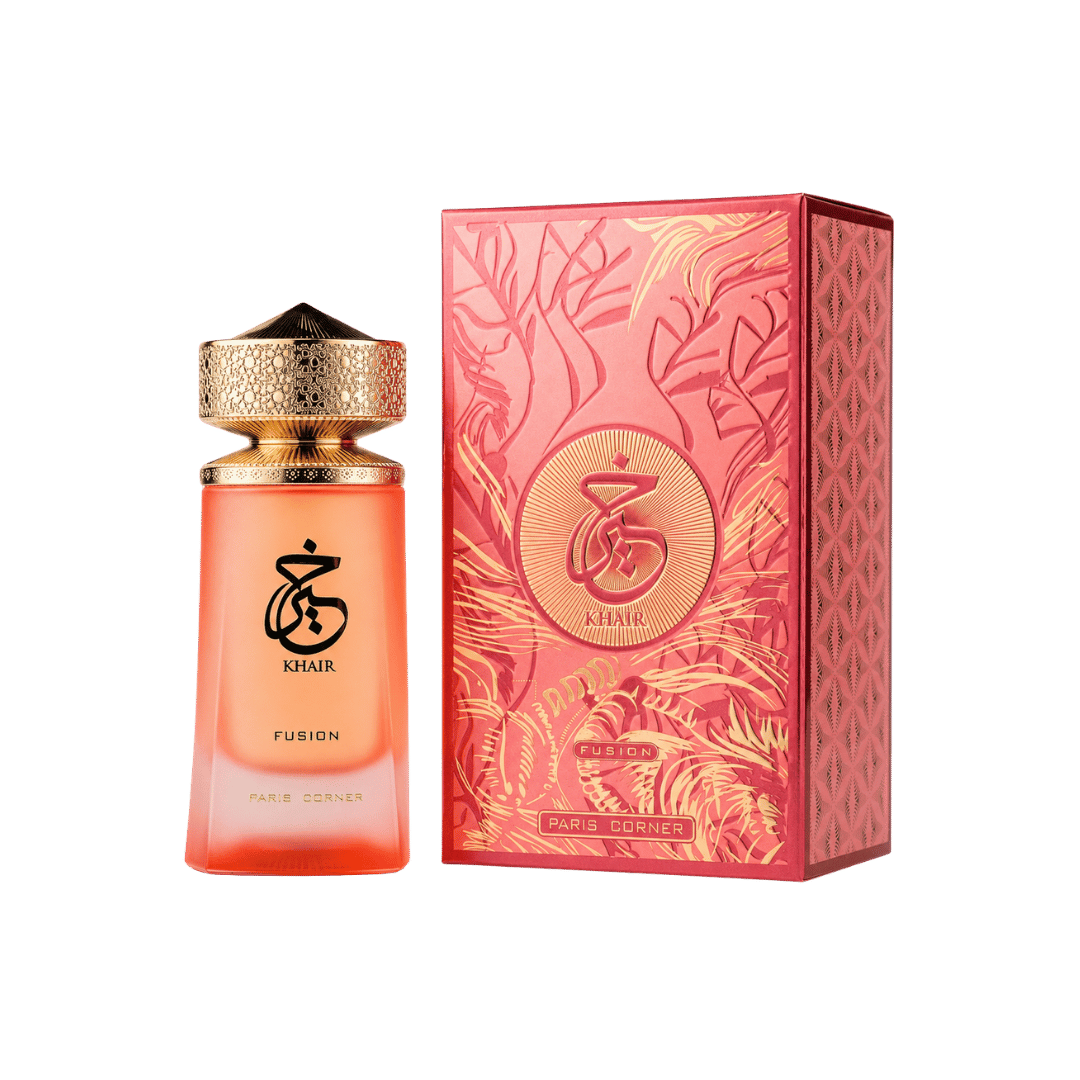 Paris Corner Khair Fusion Eau De Parfum Spray for Unisex, 3.4 Ounce