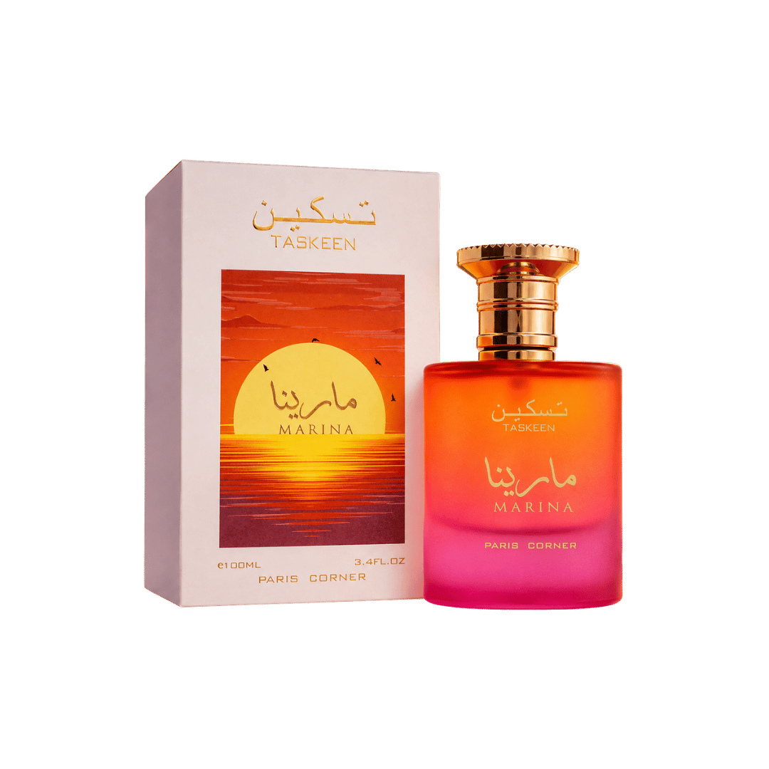 Paris Corner Taskeen Marina Eau de Parfum Spray for Unisex 3.4 Ounce