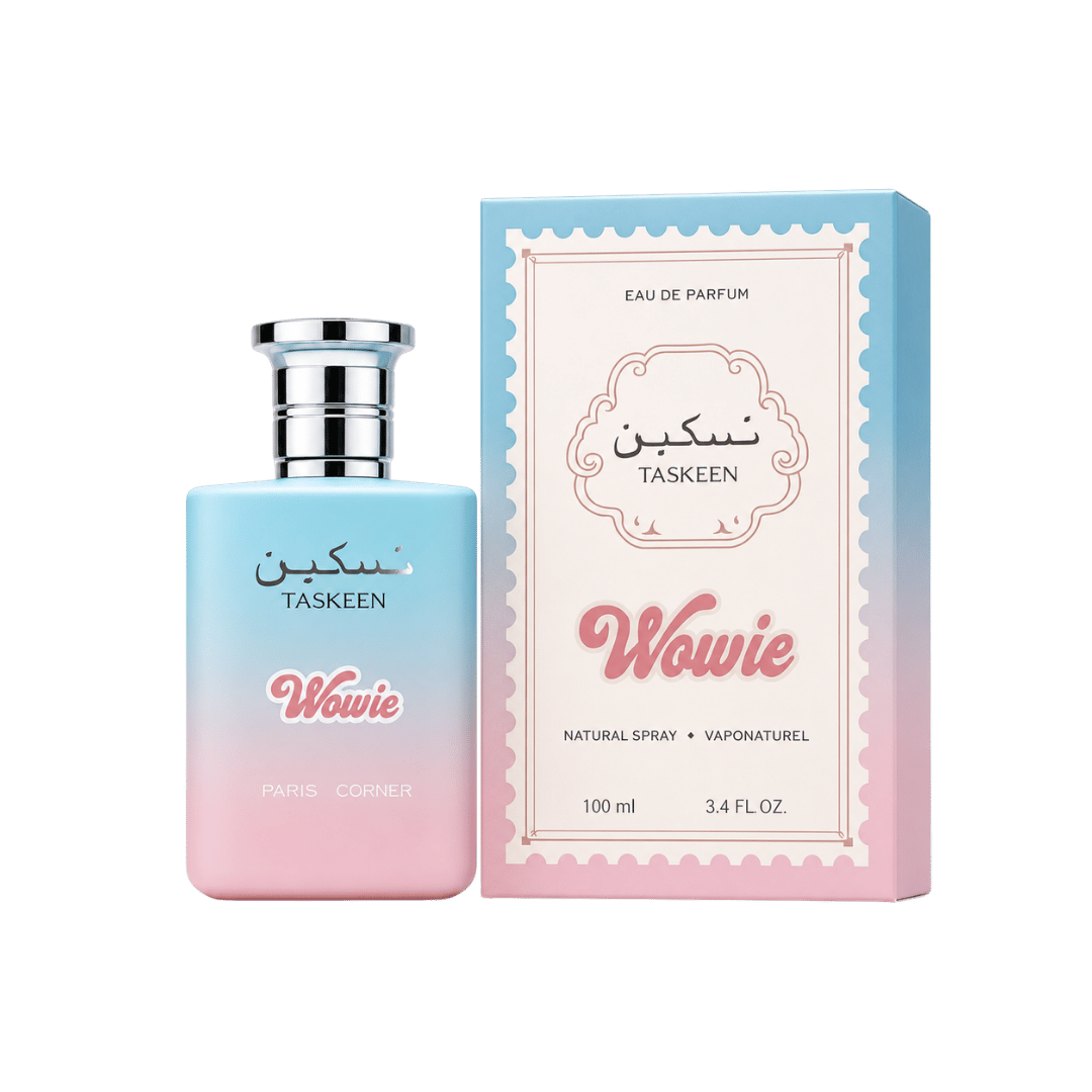 Paris Corner Taskeen Wowie Eau De Parfum Spray for Unisex, 3.4 Ounce