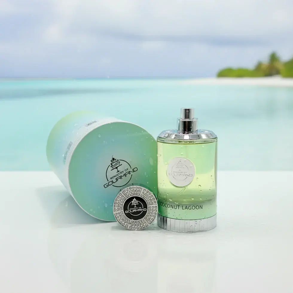Paris Corner Coconut Lagoon fragrance styled with citrus, coconut and vanilla accents