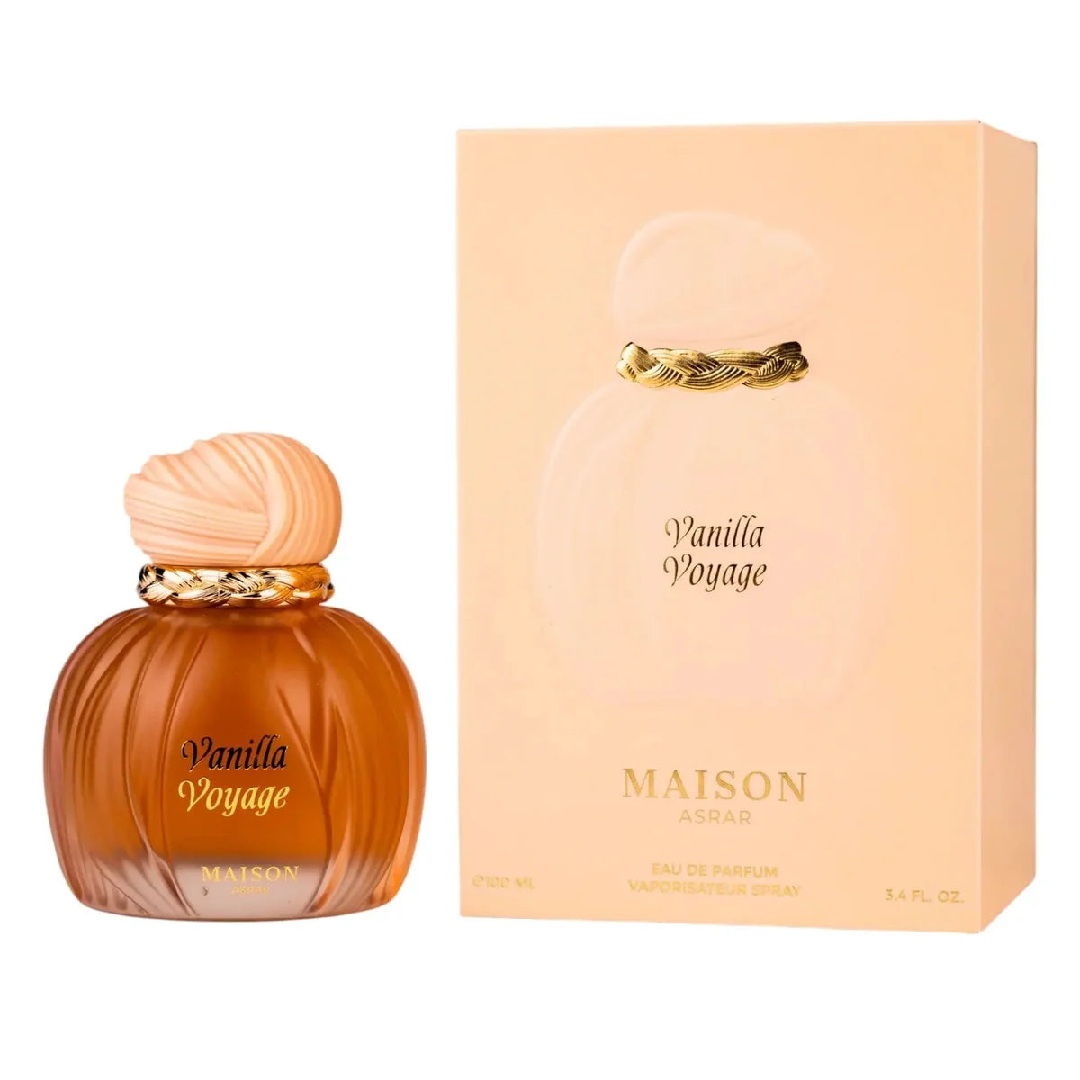 Paris Corner Maison Asrar Vanilla Voyage Eau De Parfum Spray For Unisex 3.4 Ounce