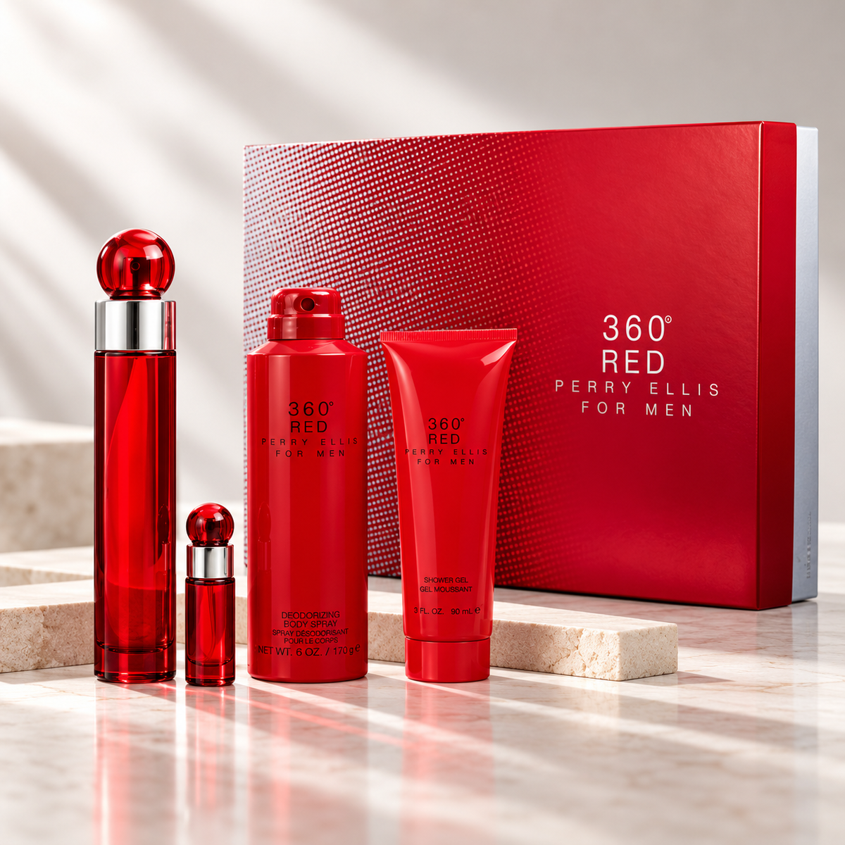 Perry Ellis 360 4-Piece Gift Set for Men