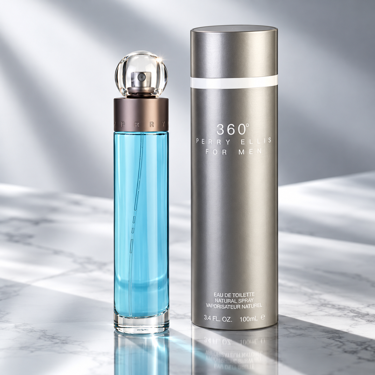 Perry Ellis 360 Eau de Toilette for Men 3.4 Ounce