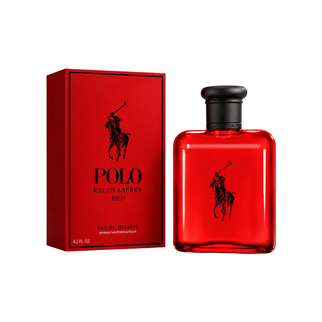 Ralph Lauren Polo Red Eau de Toilette for Men 4.2 Ounce