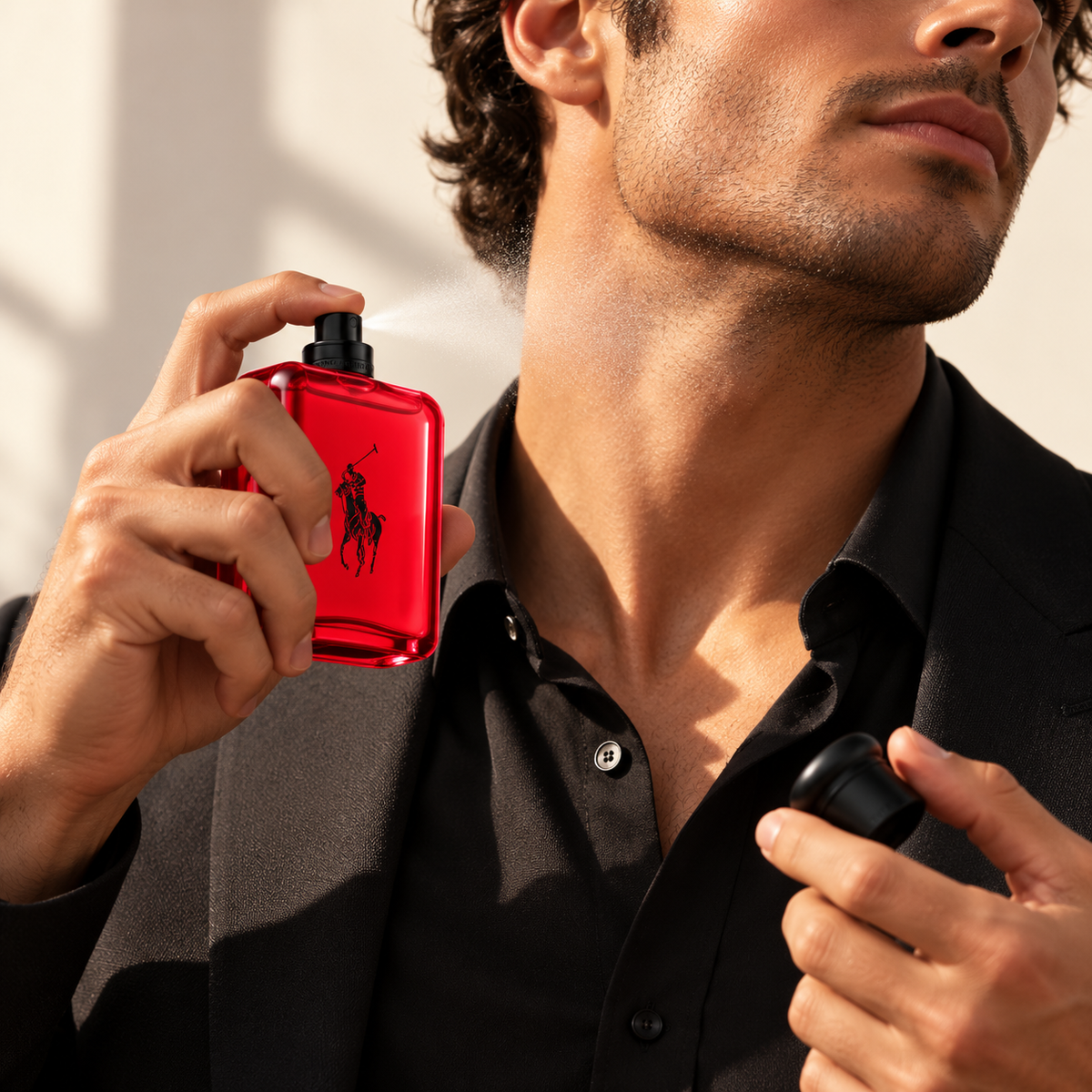 Ralph Lauren Polo Red Eau de Toilette for Men 4.2 Ounce
