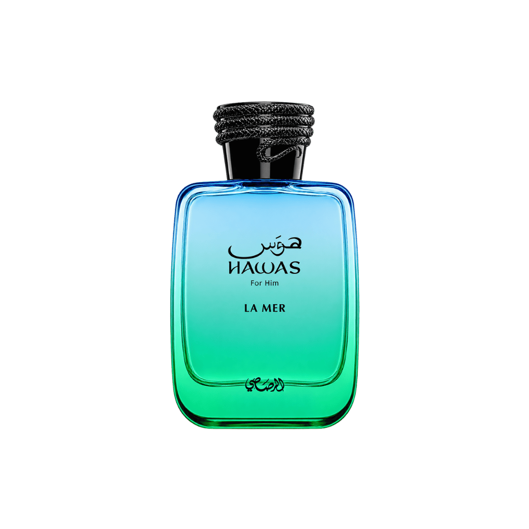 Rasasi Hawas La Mer For Him Eau de Parfum Spray for Men 3.4 Ounce