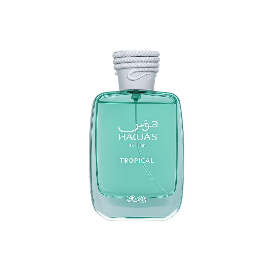 Rasasi Hawas Tropical Eau De Parfum Spray for Men, 3.4 Ounce