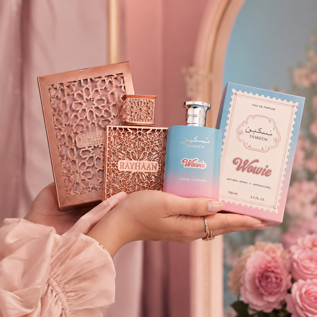 Fragrance Bundle – Rayhaan Divine & Paris Corner Taskeen Wowie for Unisex