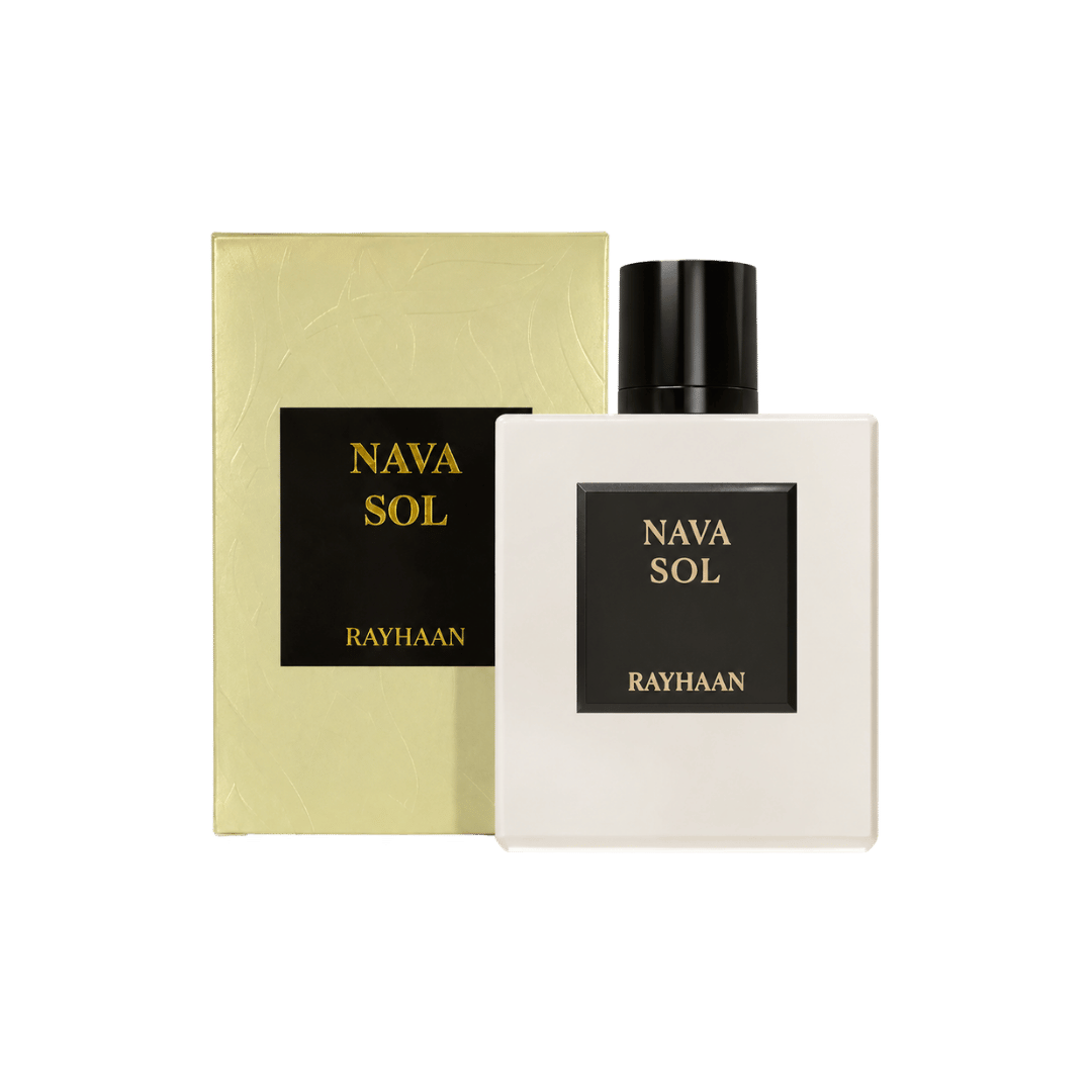 Rayhaan Nava Sol Eau de Parfum Spray for Unisex, 3.4 Ounce