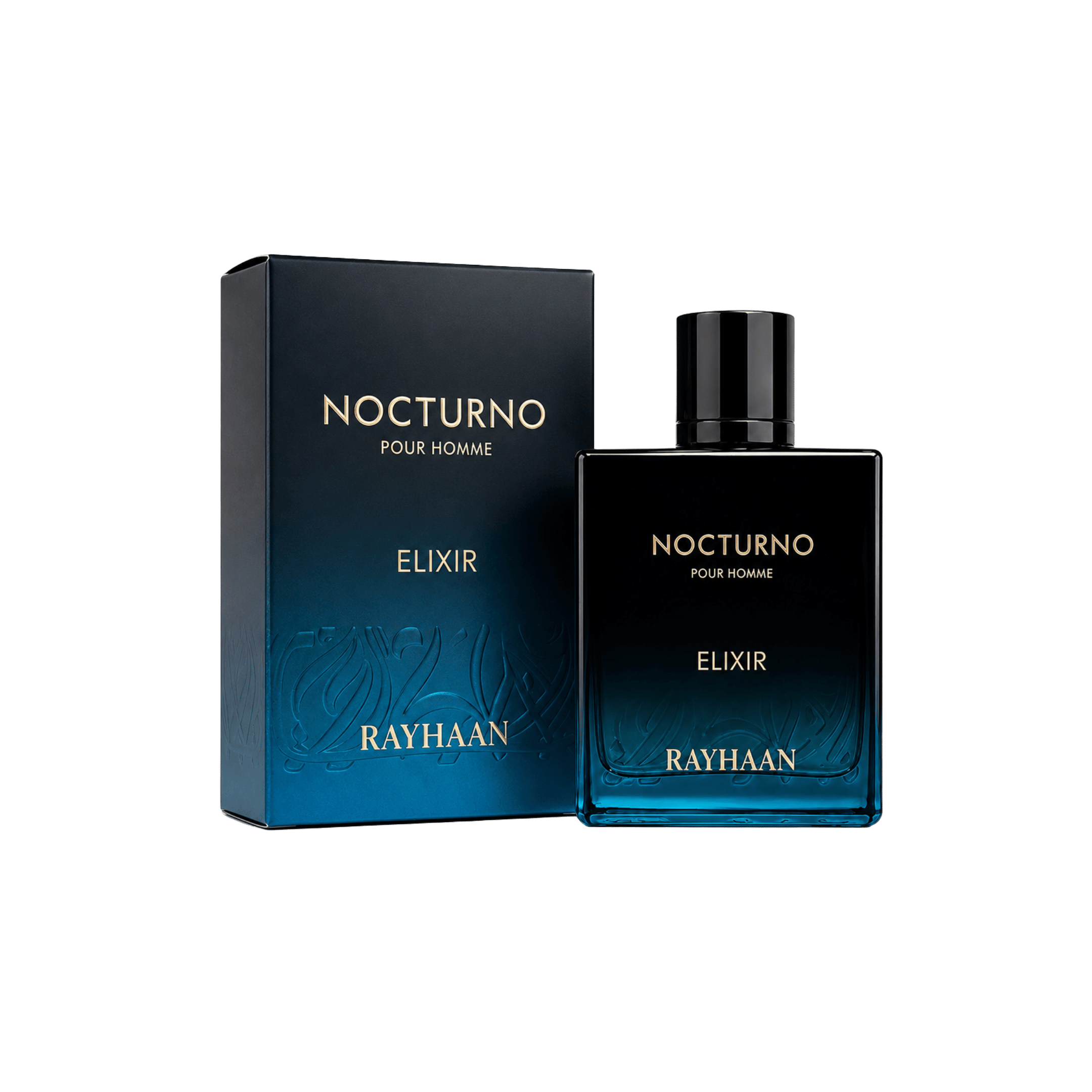 Rayhaan Nocturno Elixir Eau de Parfum for Unisex 3.4 Ounce