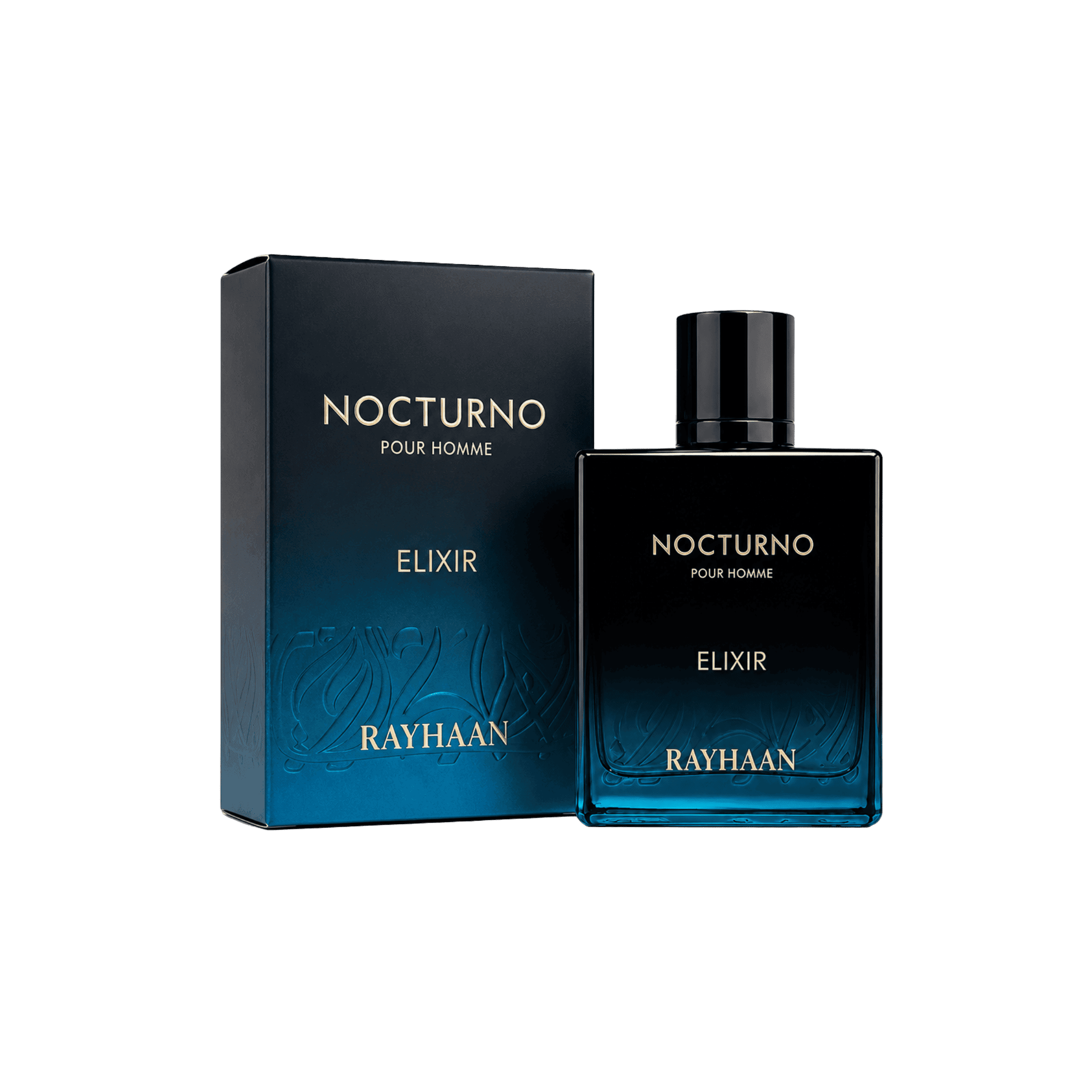 Rayhaan Nocturno Elixir Eau de Parfum for Unisex 3.4 Ounce