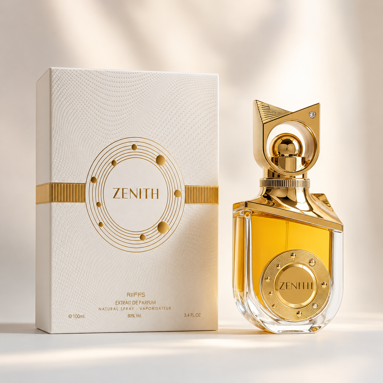 Riiffs Zenith Eau de Parfum Spray for Unisex, 3.4 Ounce