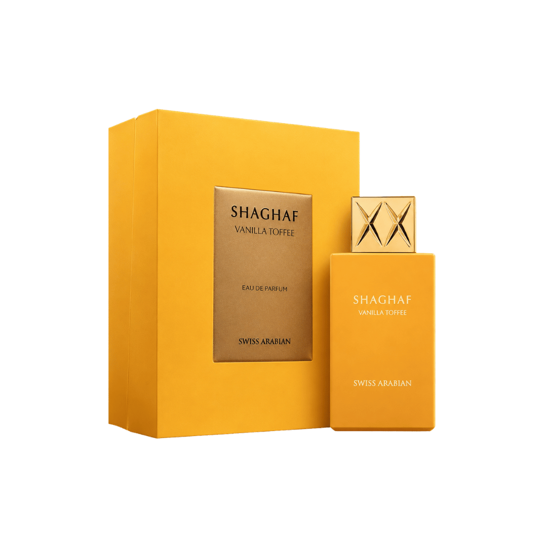 Swiss Arabian Shaghaf Vanilla Toffee Extrait De Parfum For Unisex 2.50 Ounce
