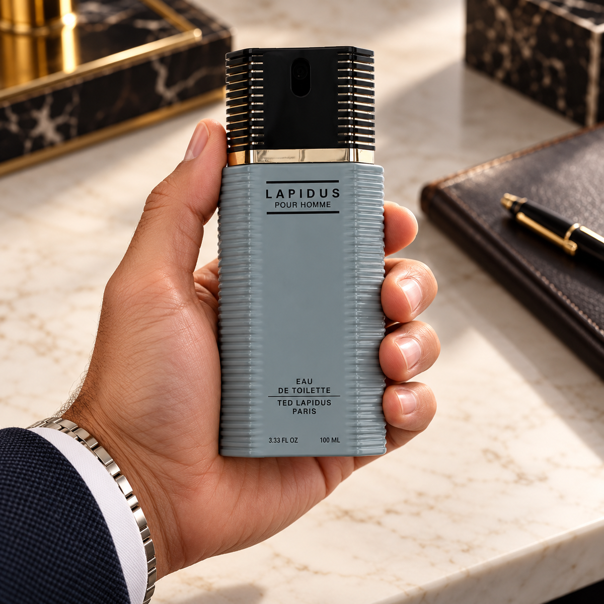 Ted Lapidus Eau de Toilette for Men 3.33 Ounce