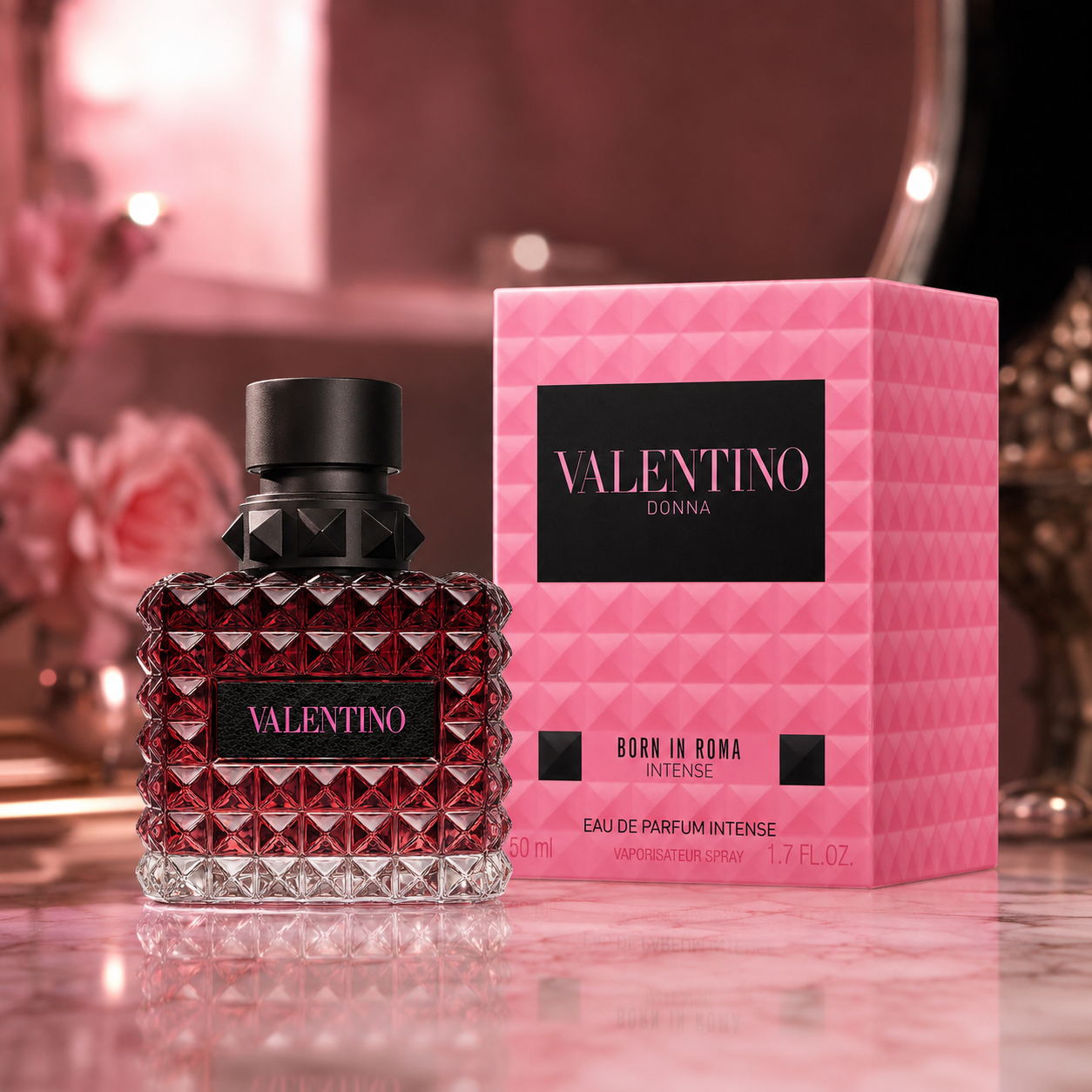 Valentino Donna Born in Roma Intense Eau de Parfum for Women 1.70 Ounce